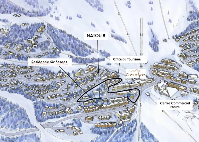 Duplex Au Centre De 1850, 3 - Fr-1-564-36 Courchevel